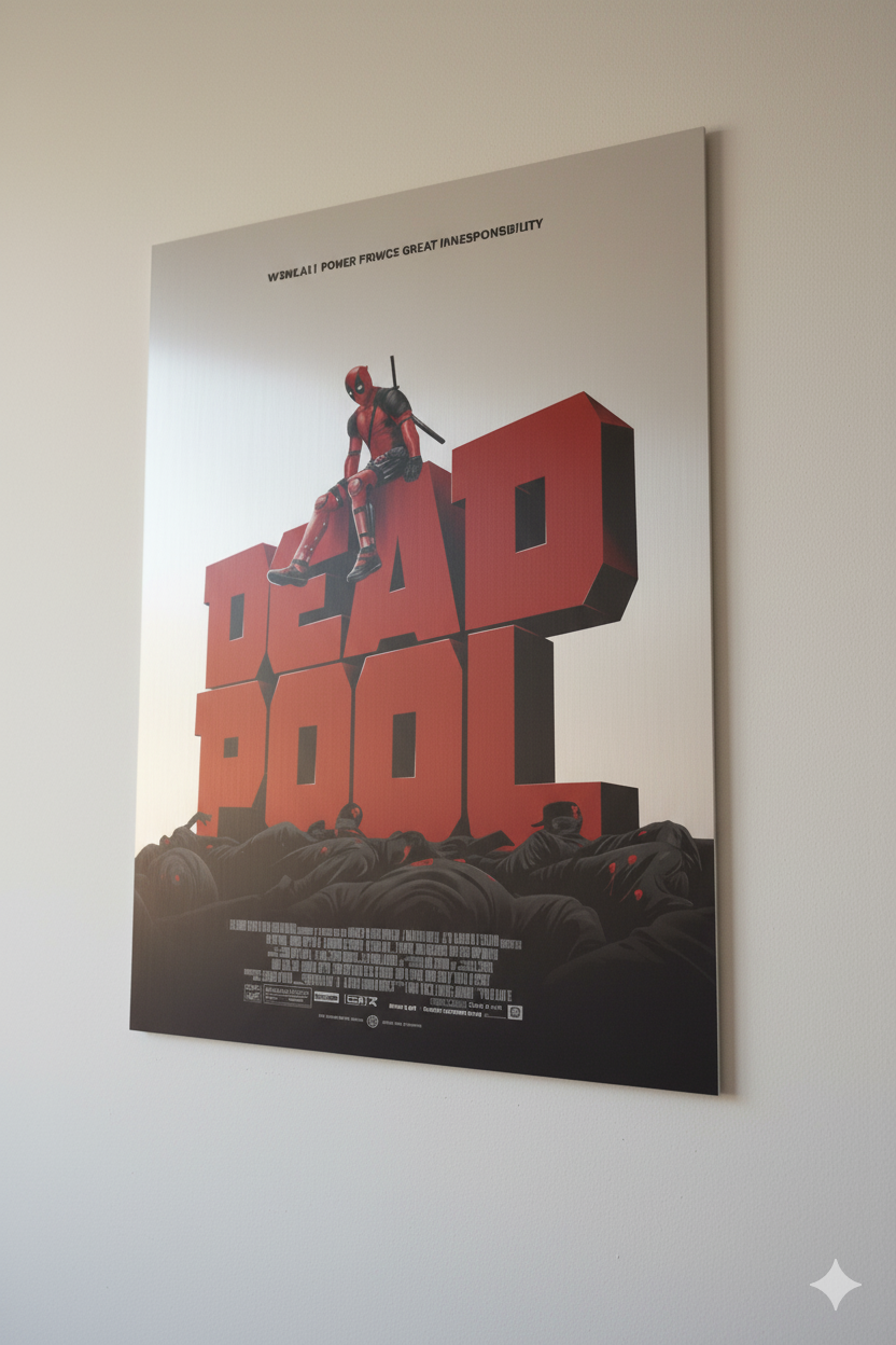Deadpool Metal Poster
