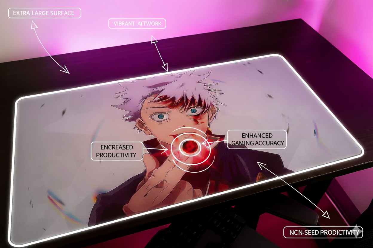 Gojo Edition Gaming Deskmat