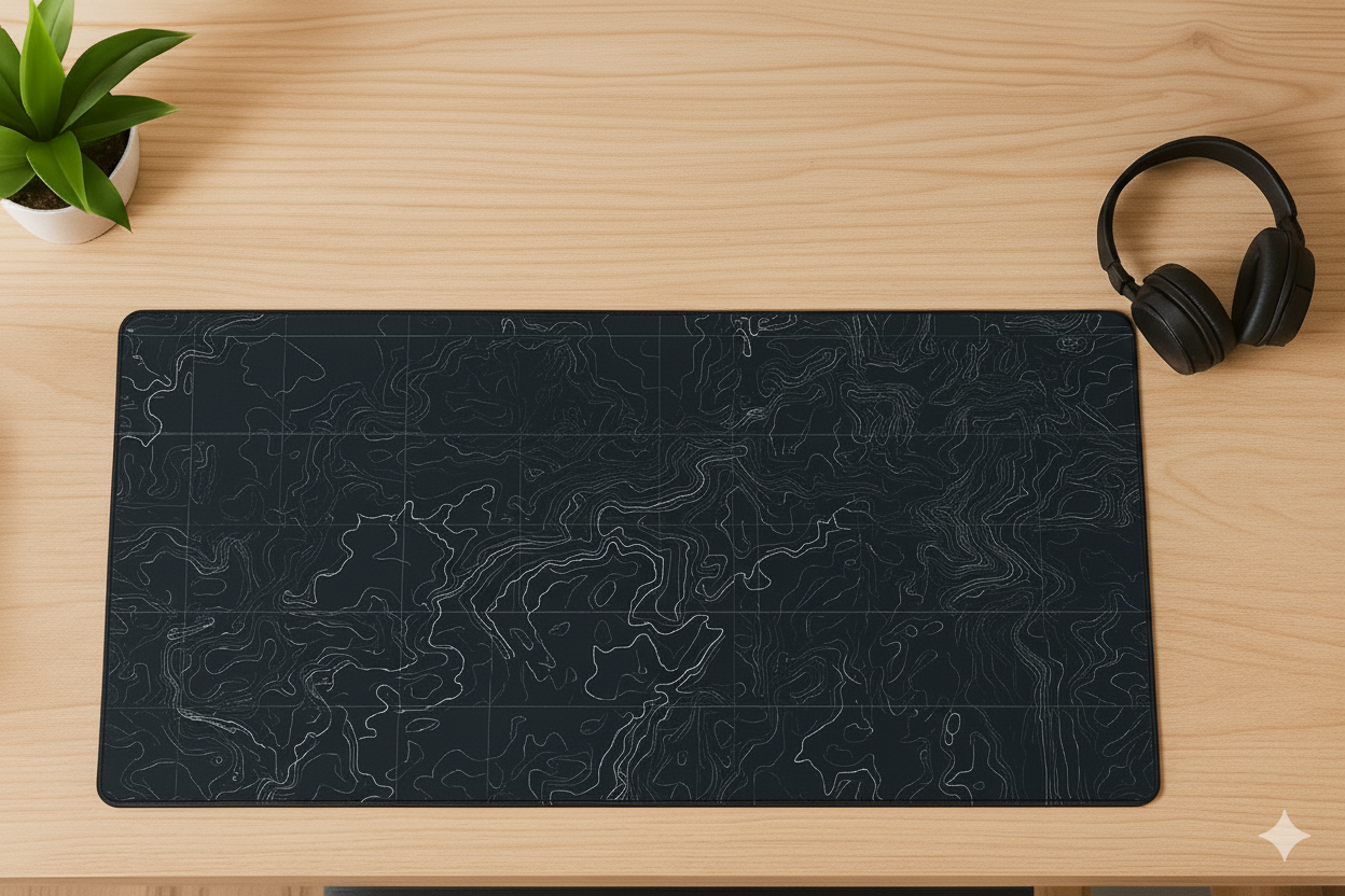 Stealth Cartograph Deskmat