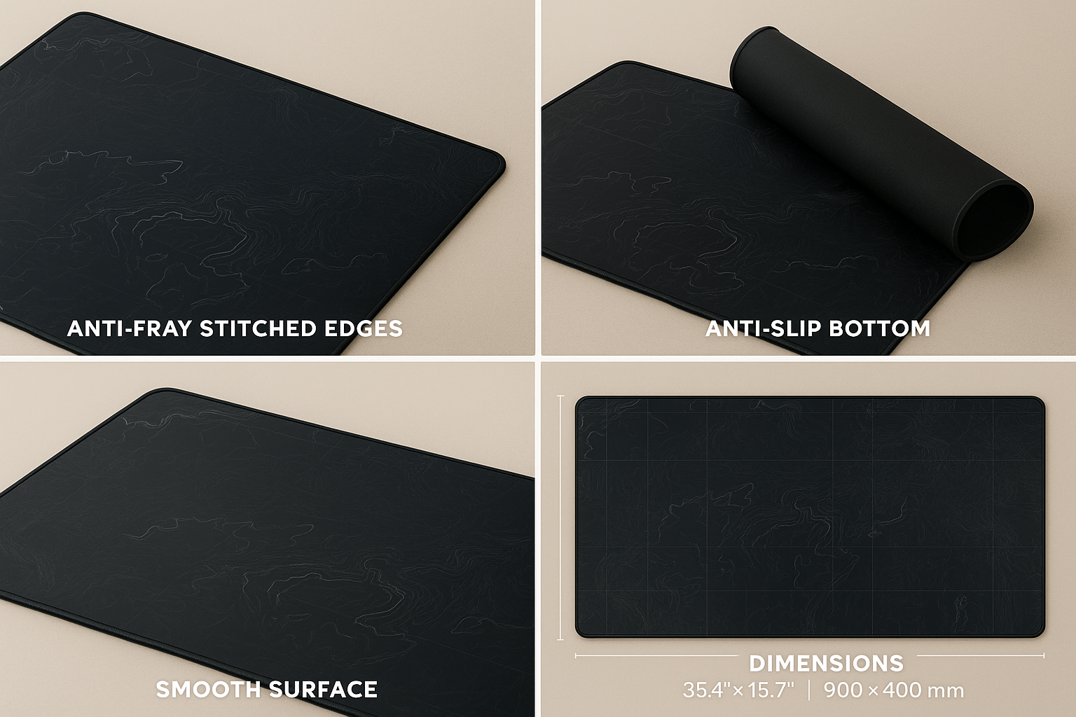 Stealth Cartograph Deskmat