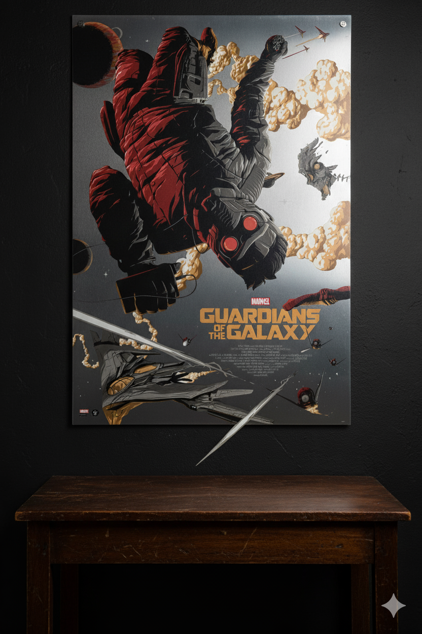 Guardians of the Galaxy Metal Poster
